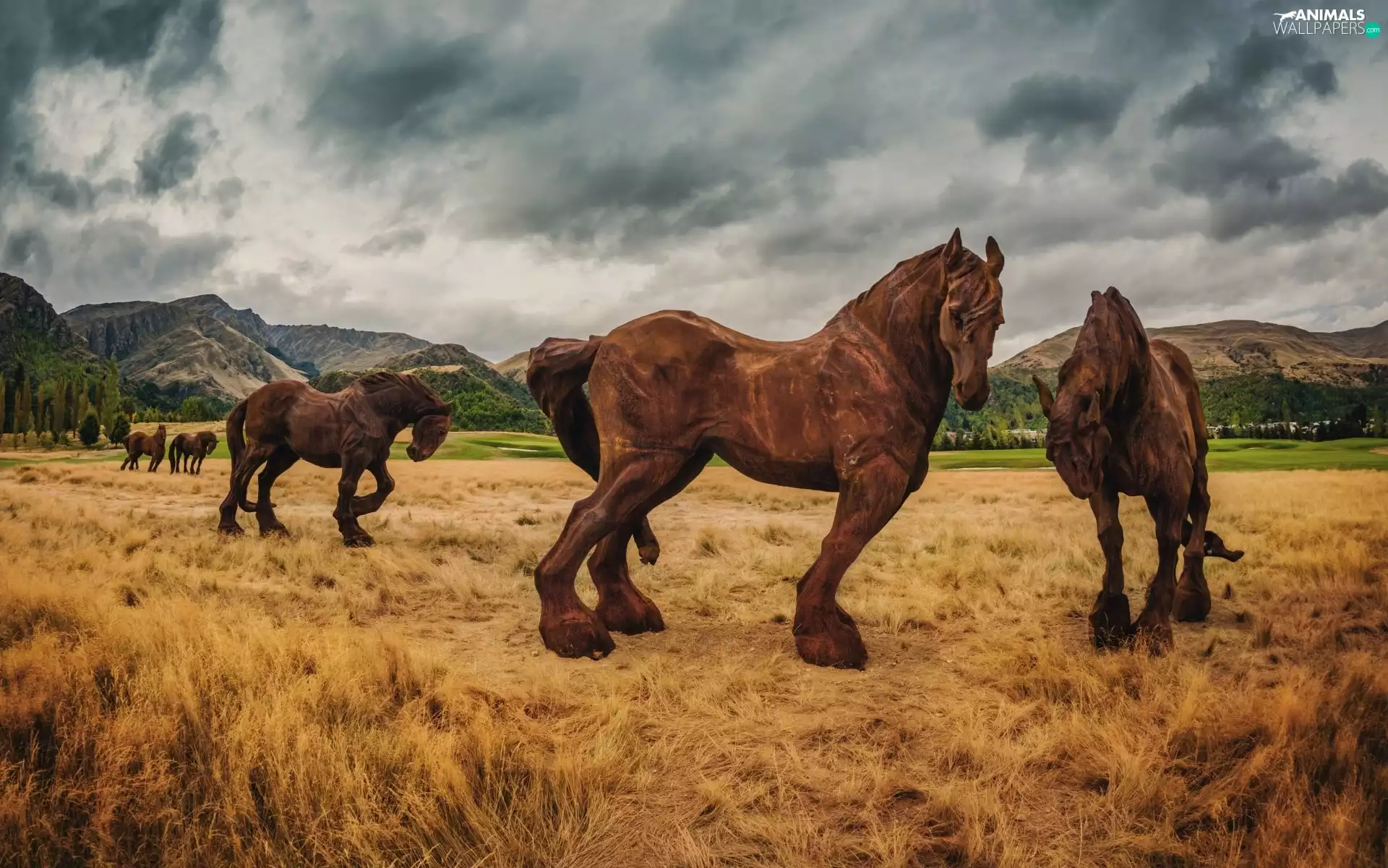 bloodstock, Mountains, Sculpture