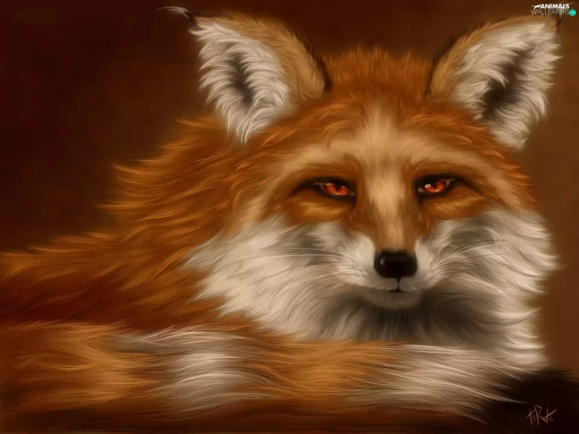 fox, Fractalius