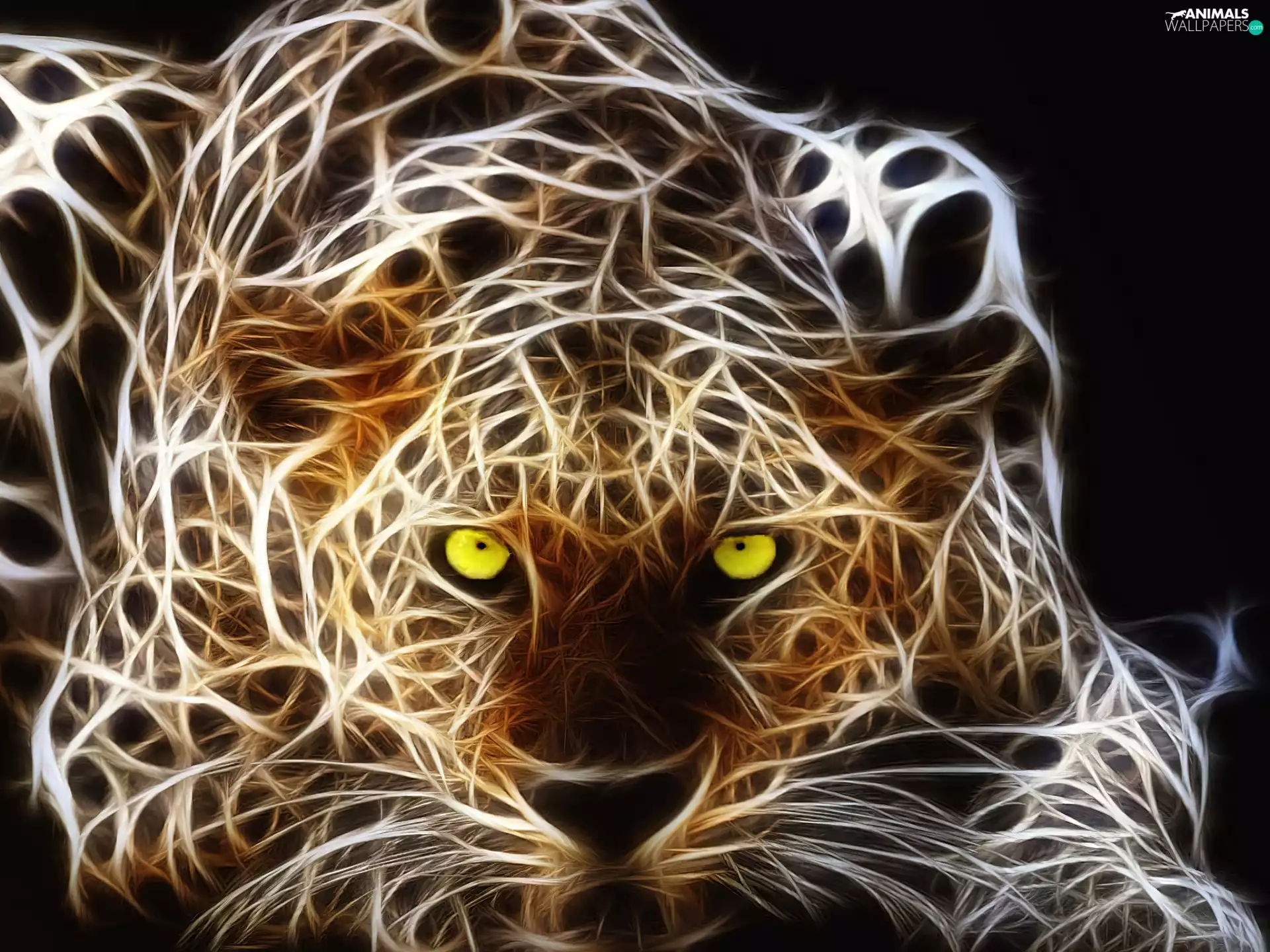 Fractalius, Leopards, Eyes