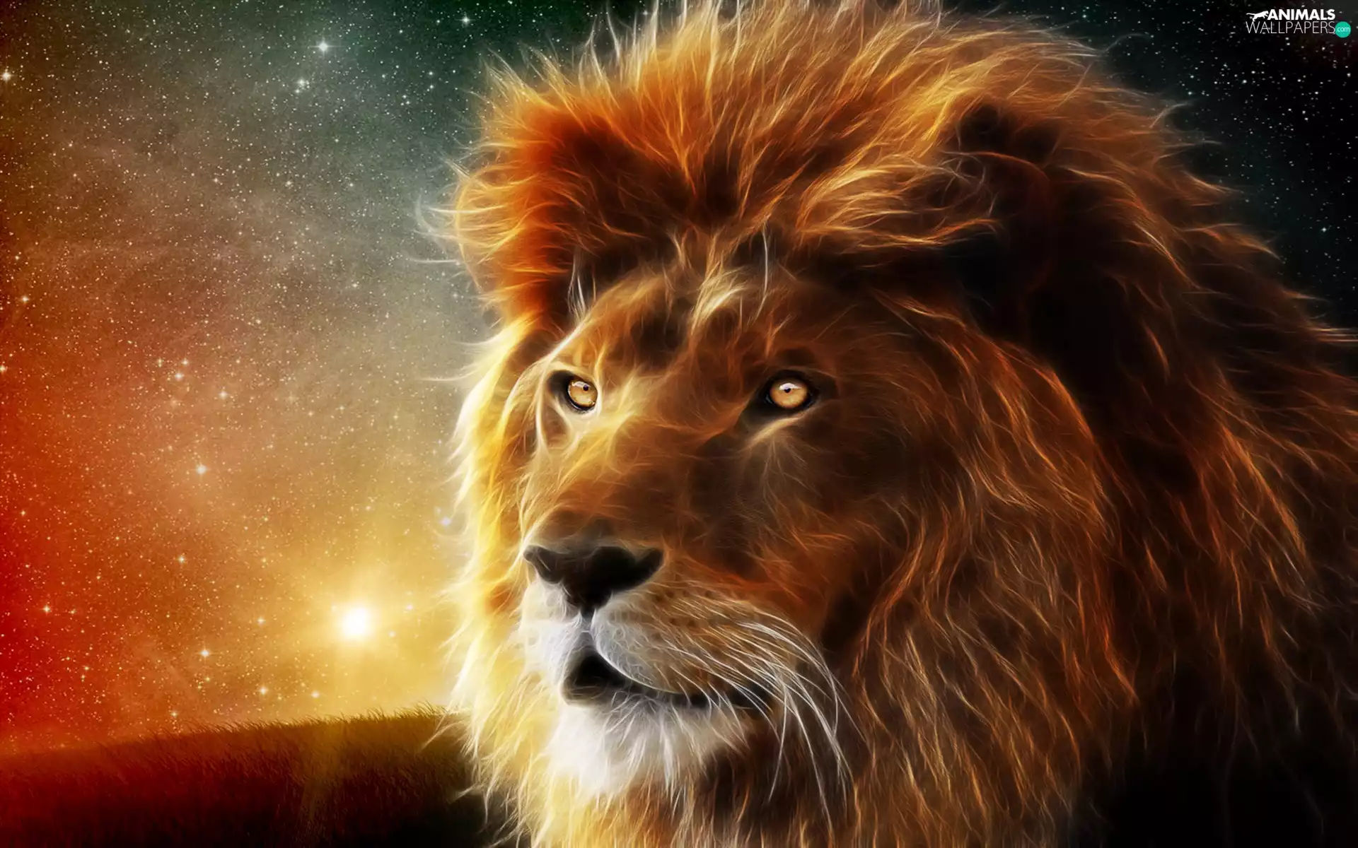 Fractalius, Lion, Head
