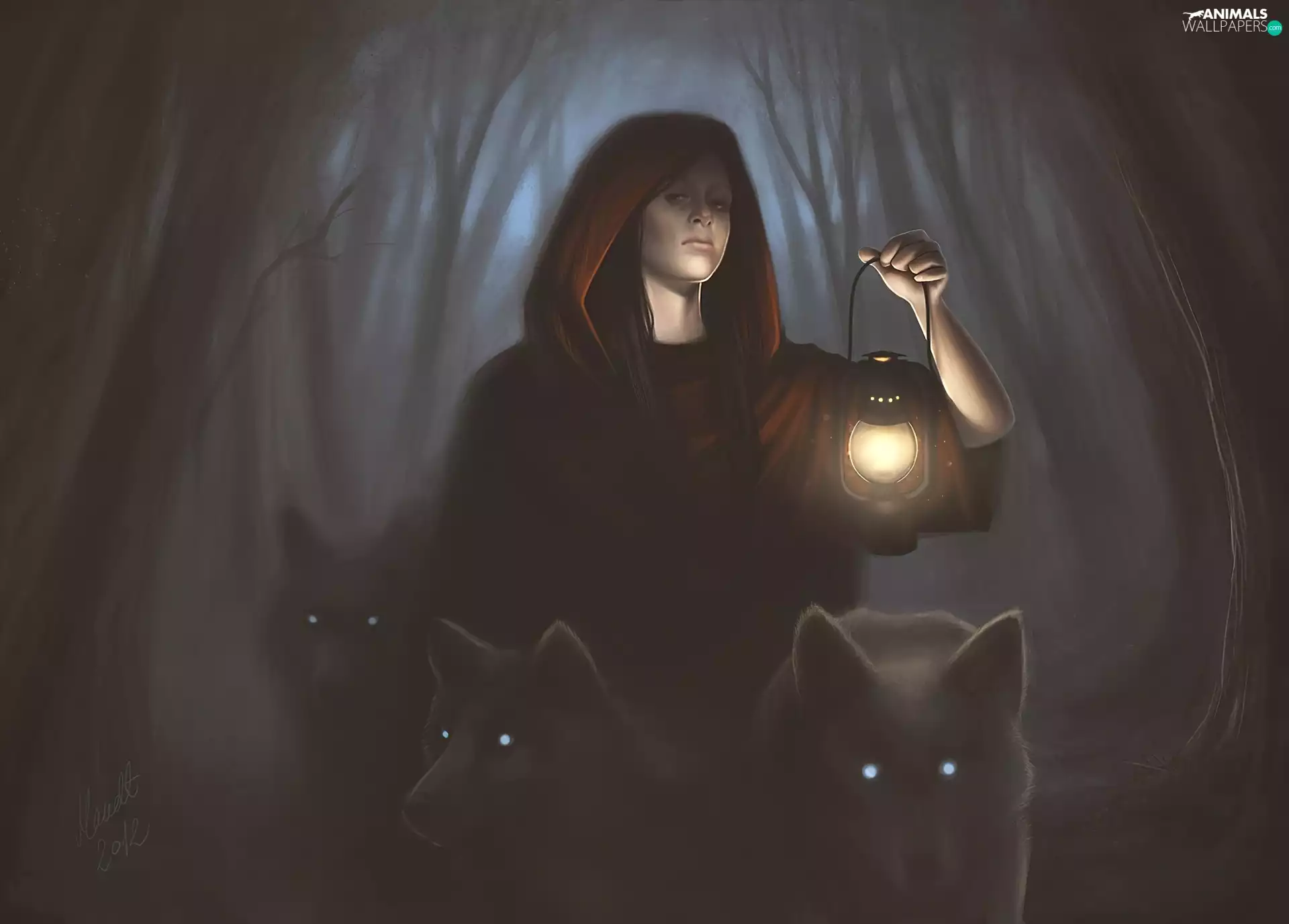 wolves, Maudt, Red hood