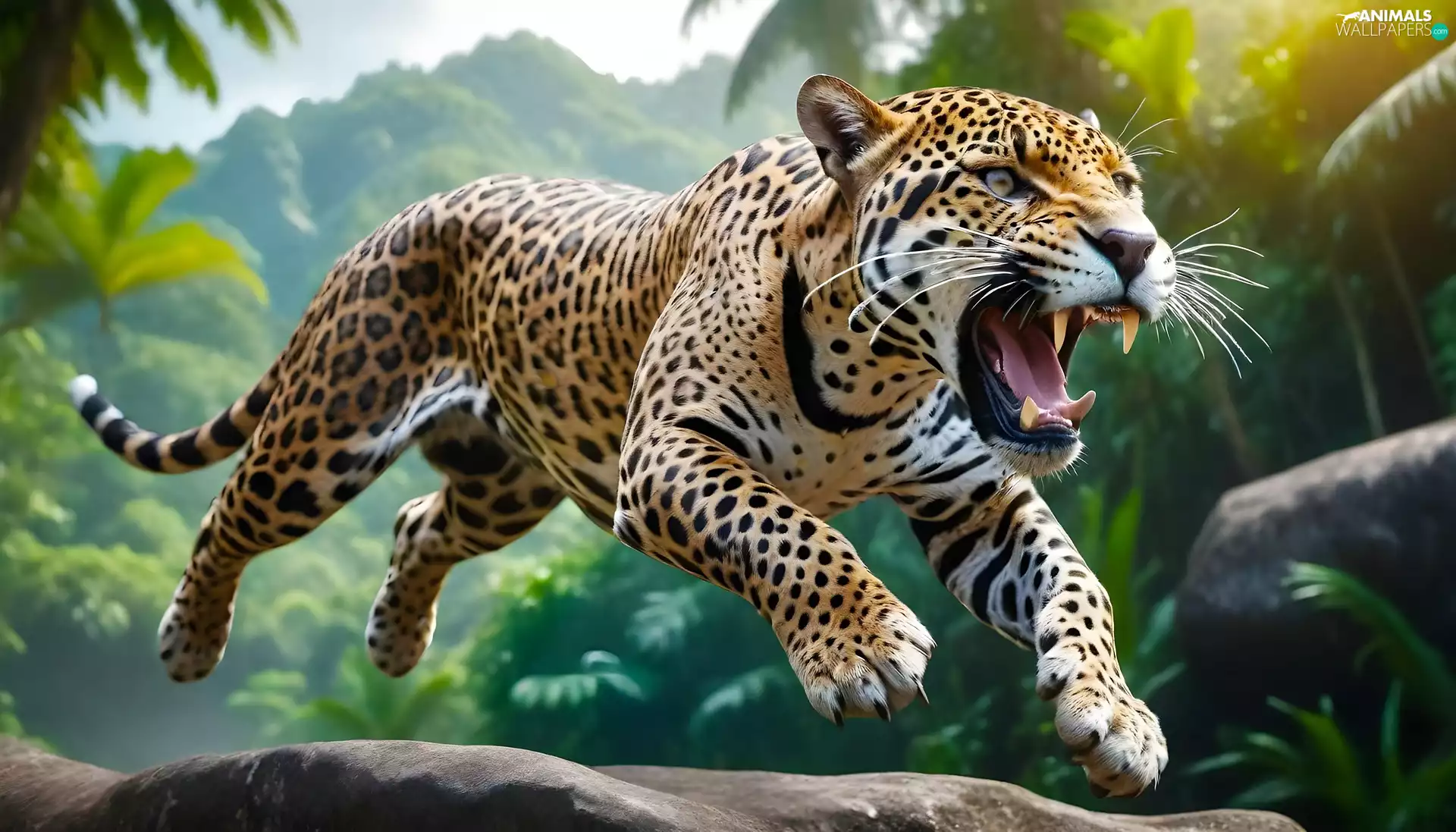 Jaguar, jump