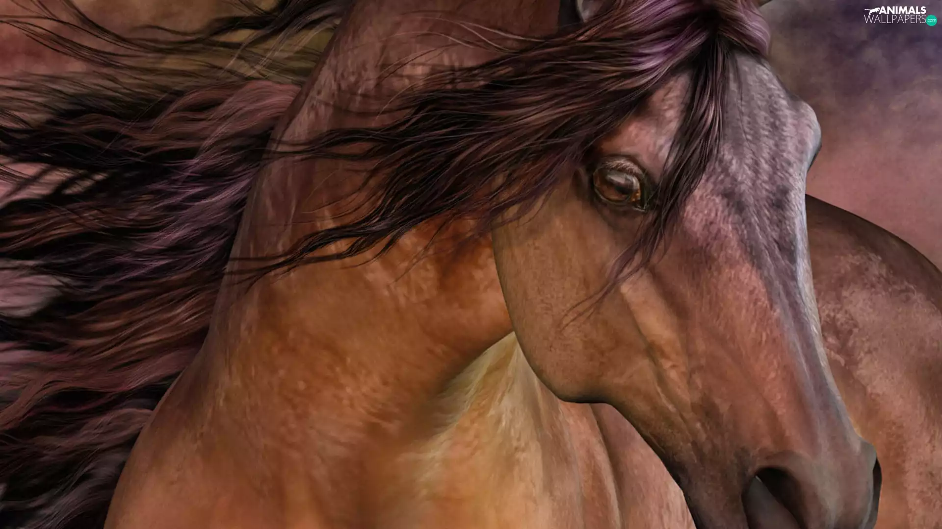 mane, Horse, dispelled