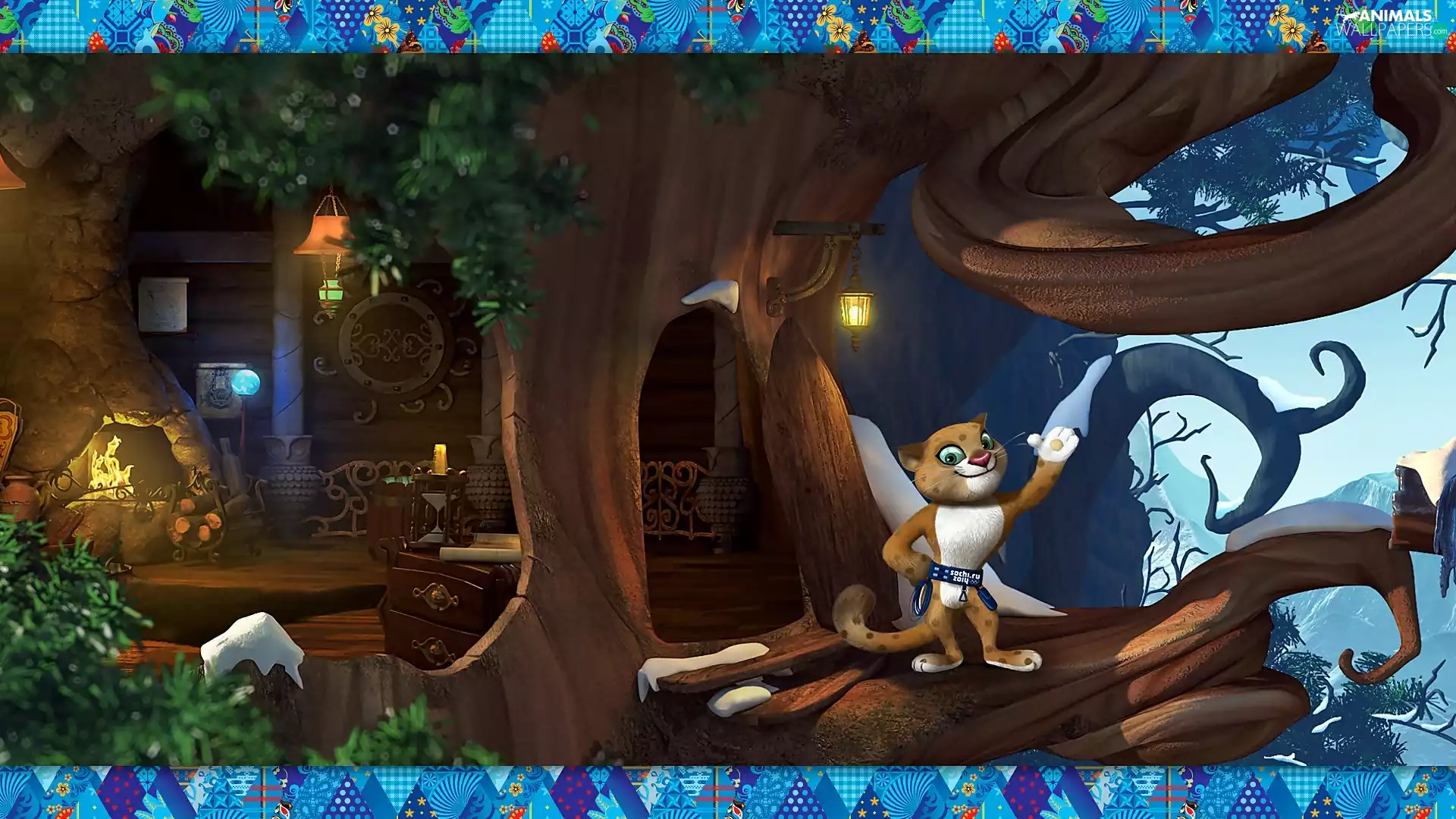 mascot, Panthers, Sochi, 2014, olympiad