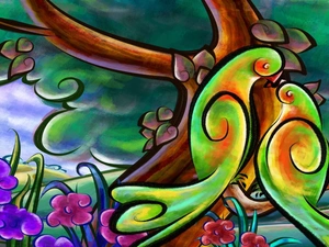 paint, Deep, picture, manually, painting