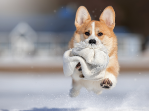 Hat, dog, Welsh corgi pembroke