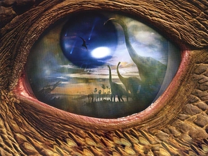 eye, dinosaur