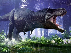Tyrannosaur, Prehistoric, reptile
